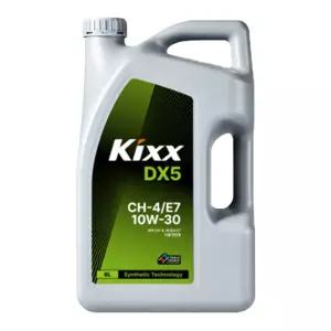 킥스 KIXX DX5 CH-4 10W30 6L 1개 트럭 버스 건설장비 디젤 엔진오일