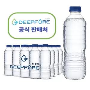 디포레 무라벨 생수 500ml  100병 , 수원지 경기 포천시