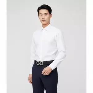 페라가모 패세라FERRAGAMO 간치니 남성 양면 벨트 67 9710 014 0686671 프리컷팅)