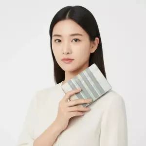 톰브라운 여성 아플리케 마드라스 체크 카드지갑 MAW218A L0041 340