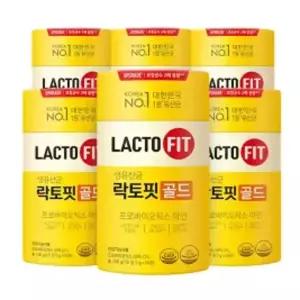 종근당건강 락토핏 골드, 50개입, 6개