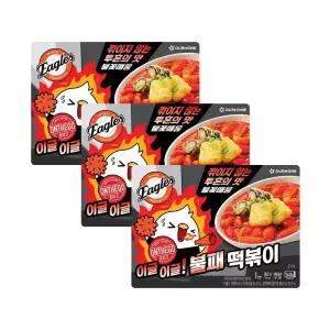 [소비기한 임박] 온더고X한화이글스 이글이글! 불패떡볶이 362g, 3개
