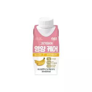 [롯데백화점]그린비아 [정식품]그린비아 영양케어 바나나맛 200ml x 18팩