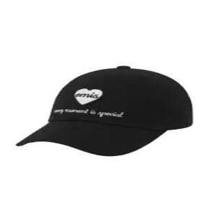 이미스 HEART WAPPEN BALL CAP-BLACK