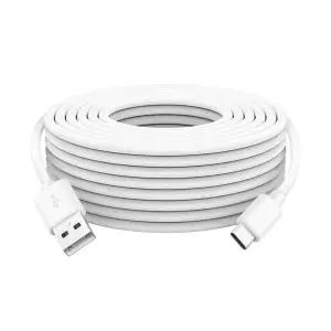 Soopii USB C타입 충전 케이블 cctv S55 10m 화이트