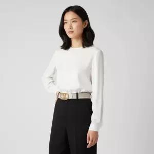 발렌티노 25FW 여성 브이로고 시그니처 벨트 7W2T0SS4 BLD BK3 25F)