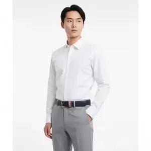 톰브라운 25FW 남성 페블 그레인 스트라이프 루프 벨트 MCX039A 00198 415 25F)