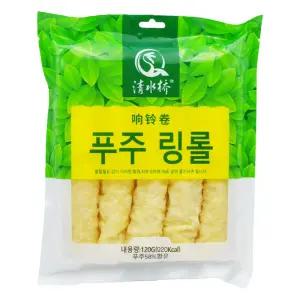 청수교 3초 튀김 푸주 링롤, 120g, 1개