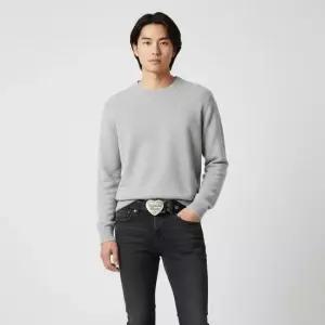 아디다스 26SS LEATHER BUCKLE BELT HM31GD103 SILVER) 레더 버클 벨트)