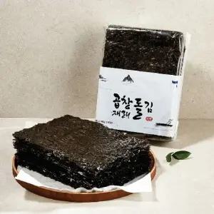 [바다원] 곱창재래돌김 100장