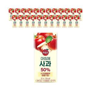 과일촌 아침에 사과 195ml, 24개