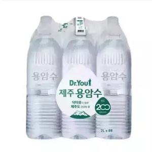 오리온 닥터유 제주용암수 2L 18병(라벨/무라벨 랜덤발송)