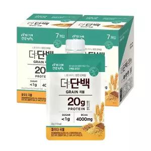 갤러리아 빙그레 더단백 파우더 곡물 32g 14개(7개입x2개) / 단백질 쉐이크