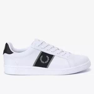 프레드페리 FRED PERRY_프레드페리 남성 스니커즈 운동화. B721 레더/브랜디드 웨빙 SFPM2416304-U62 95830
