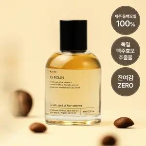 [끈적임제로/열보호] 애쉬로렌 제주 동백오일 헤어에센스 80ml