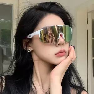 방풍 스포츠 선글라스 5색상 와이드 미러 고글 등산 라이딩 테니스 러닝 야외 활동