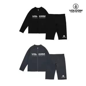 [롯데백화점]볼컴키즈 베이직 집업 래쉬가드 셋업 D5M030
