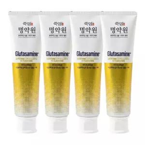죽염 명약원 프리미엄 잇몸 시린이 케어 글루타사민 치약 120gX4개
