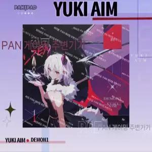 Yuki 패드 마우스 x Demon1 Aim