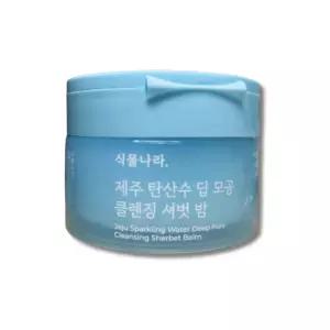 식물나라 제주 탄산수 딥 모공 클렌징 셔벗 밤 100ml