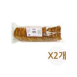 경주 수미 부채전병 700g x 2개 / 옛날과자 수미가 전병