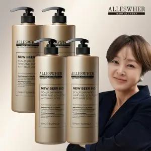 뉴 알레스버 비어 바이오 스칼프샴푸 1kgX4통