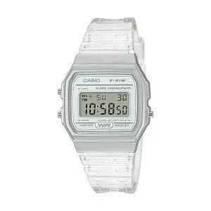 [카시오] 전자 시계 공용 커플 스포츠 F-91WS-7D!