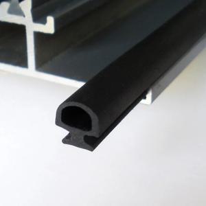 하단 폭 5/6/7mm EPDM 씰링 스트립 브리지 알루미늄 도어/창 밀봉 플라스틱 에너지 절약 창문 및 문