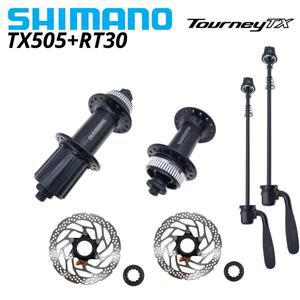 Shimano 호환 TOURNEY TX505 RT30 160mm 전면 프리허브 및 로터 8 9 속도 MTB 산악 자전거 잠금 장치 32 홀