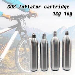 충전식 co2 실린더 12g CO2 카트리지 자전거 타이어 용 팽창기 리필 스레드 Unthread가있는 양조 장비