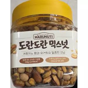 도란도란 믹스넛 500g 견과 간식 안주