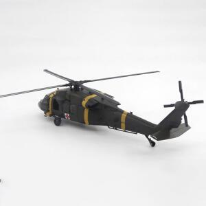 다이캐스트 미국 해군 UH-60 구급차 헬리콥터 합금 완성 시뮬레이션 모델 소년용 기념품 선물 1:72 체중계
