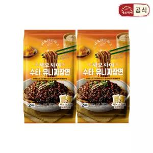 샘표 차오차이 수타식 유니 짜장면 중국집 요리 720g 2개