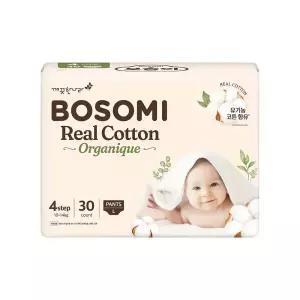 보솜이 부드러운 리얼코튼 팬티 기저귀 대형 30개입 1팩 GST