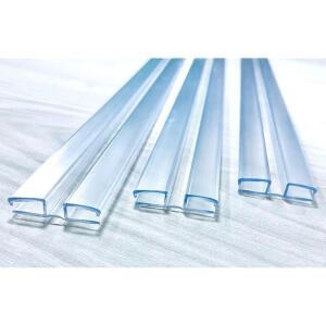 헤비 듀티 피아노 힌지 3/16(4.5mm) 또는 1/8(3mm) 24인치, 3팩 - 내구성이 뛰어난 PVC 플라스틱 힌지, 안전한 플렉시글라스 커넥터, 이지 어셈블리 골프 카트 윈드실드 드럼 쉴드, 아크릴