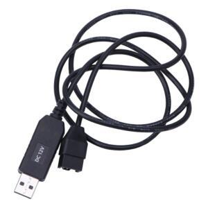 풀스피드 전압 스텝 업 USB to 4 핀 PC 선풍기 슬리브 어댑터 케이블 A 수 소형 30 cm 12V