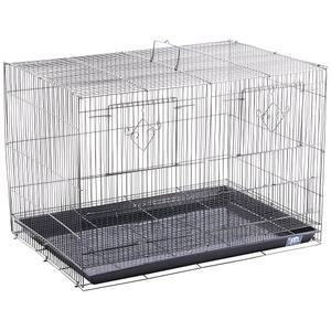 PREVUE PET PRODUCTS 분할 비행 케이지 작은 칸막이가 위한 있는 운동 인클로저 활동을 독립형 대형 블랙 케이지 와이어 프레임 새를 디자인 내구성 금속