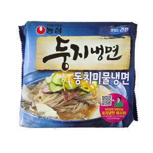 농심 둥지냉면 동치미물냉면 봉지 161g 32개