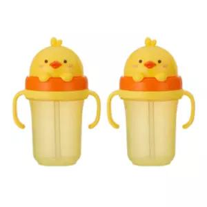 에디슨 유아컵 빨대컵 신학기 등원 준비물 300ml 오리 BNS