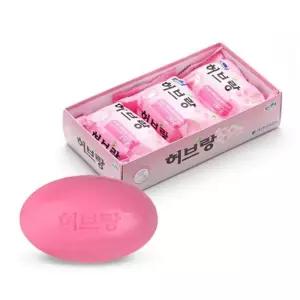 [룽스_62]셀그린 허브랑 미용 비누 상쾌한 130g 3개입