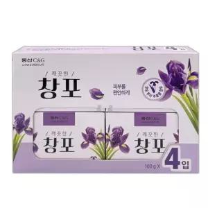 [룽스_62]세수 클렌징비누 세안 샤워 클렌징 플로럴향 4개