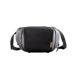 PGYTECH 원고 솔로 V2 카메라 슬링백, 도시 여행 사진작가용 6L 크로스바디 카메라백, 소니용 미러리스 카메라백 / 캐논 / 니콘 / DJI 매빅 / 에어 / 미니 / 트라이포드 / 노트북, 블랙