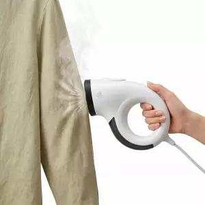 진공 찜기 2-in-1 휴대용 의류 패브릭 그립용 3500Pa 흡입기 150ml 탱크 Whit가 장착된 30대 고속 난방