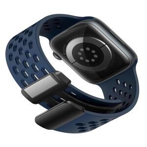Apple 시계 밴드 용 실리콘 스트랩 49mm 38mm 팔찌 Correa iWatch 시리즈 9 8 SE 7 6 5 4 3 Ultra 2