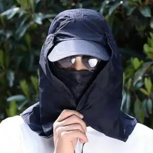 [패션] 작업 UV차단모자 차단 navy 남자 일 모자 여자썬캡 여성 썬캡 햇및 자외선