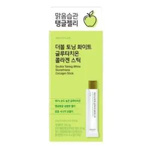 [단비] 헬시플레이스 더블 토닝 화이트 글루타치온 콜라겐 스틱 14포 x 1개