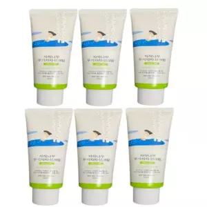 라운드랩 자작나무 무기자차 선크림 50ml 6개