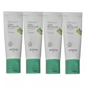 스킨푸드 베리 진정 선크림 50ml 4개