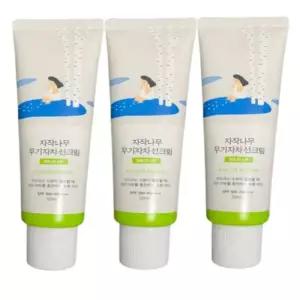라운드랩 자작나무 무기자차 선크림 50ml 3개