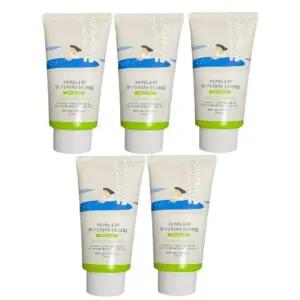 라운드랩 자작나무 무기자차 선크림 50ml 5개
